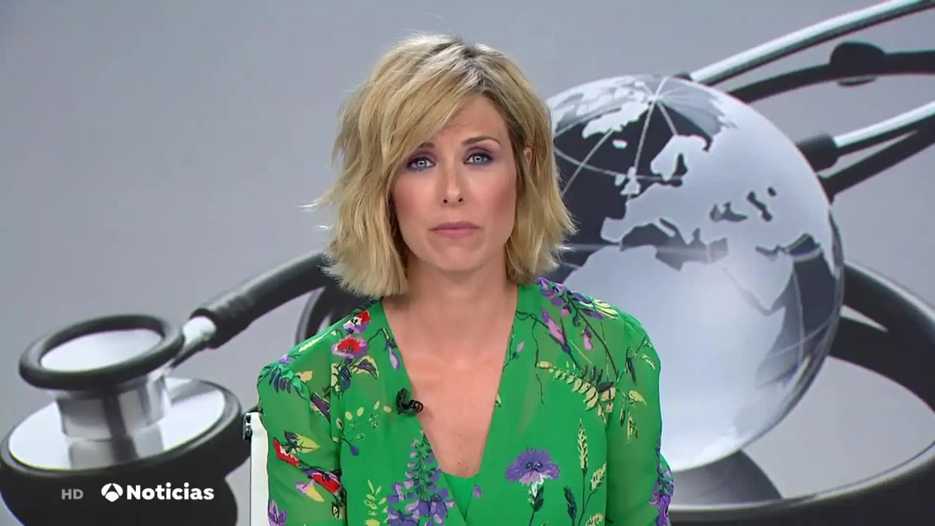 María José Sáez en Antena 3 Noticias 