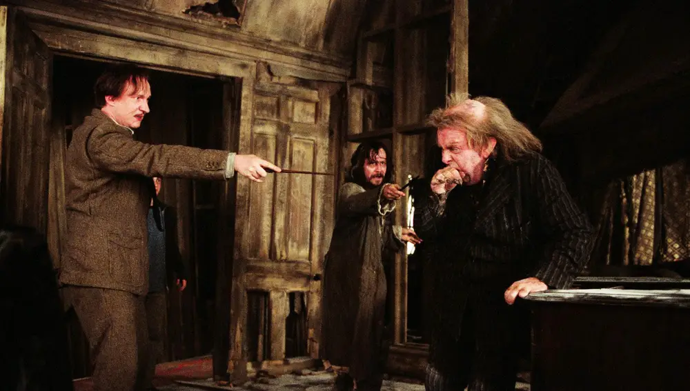 Sirius Black y colagusano en 'Harry Potter'