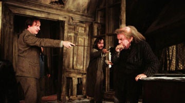 Sirius Black y colagusano en 'Harry Potter' Sirius Black y colagusano en 'Harry Potter'