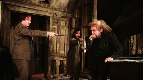 Sirius Black y colagusano en 'Harry Potter' Sirius Black y colagusano en 'Harry Potter'