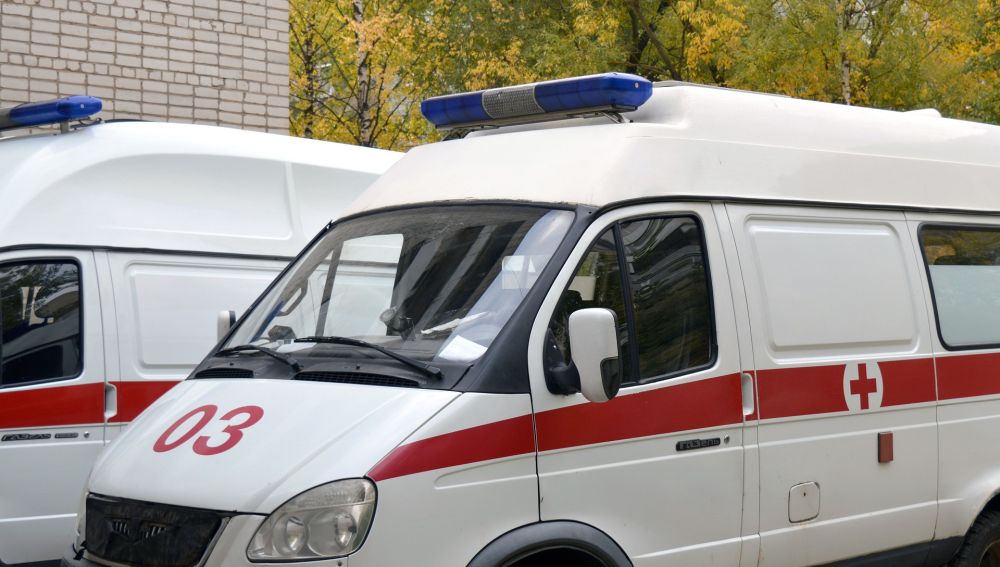 IMAGEN DE ARCHIVO DE UNA AMBULANCIA