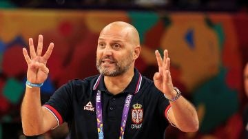 Aleksandar Djordjevic, entrenador de Serbia
