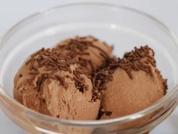 Helado de chocolate Helado de chocolate