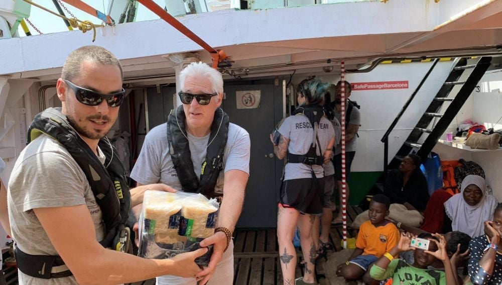  Richard Gere en el Open Arms 