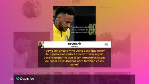 El comunicado de Neymar tras la decisión de la Fiscalía: "Estoy aliviado; mi mundo se derrumbó" El comunicado de Neymar tras la decisión de la Fiscalía: "Estoy aliviado; mi mundo se derrumbó"