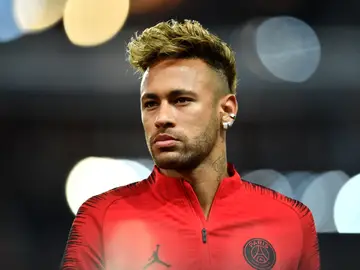 Neymar con el PSG Neymar con el PSG