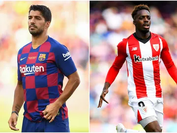 Luis Suárez y Iñaki Williams Luis Suárez y Iñaki Williams