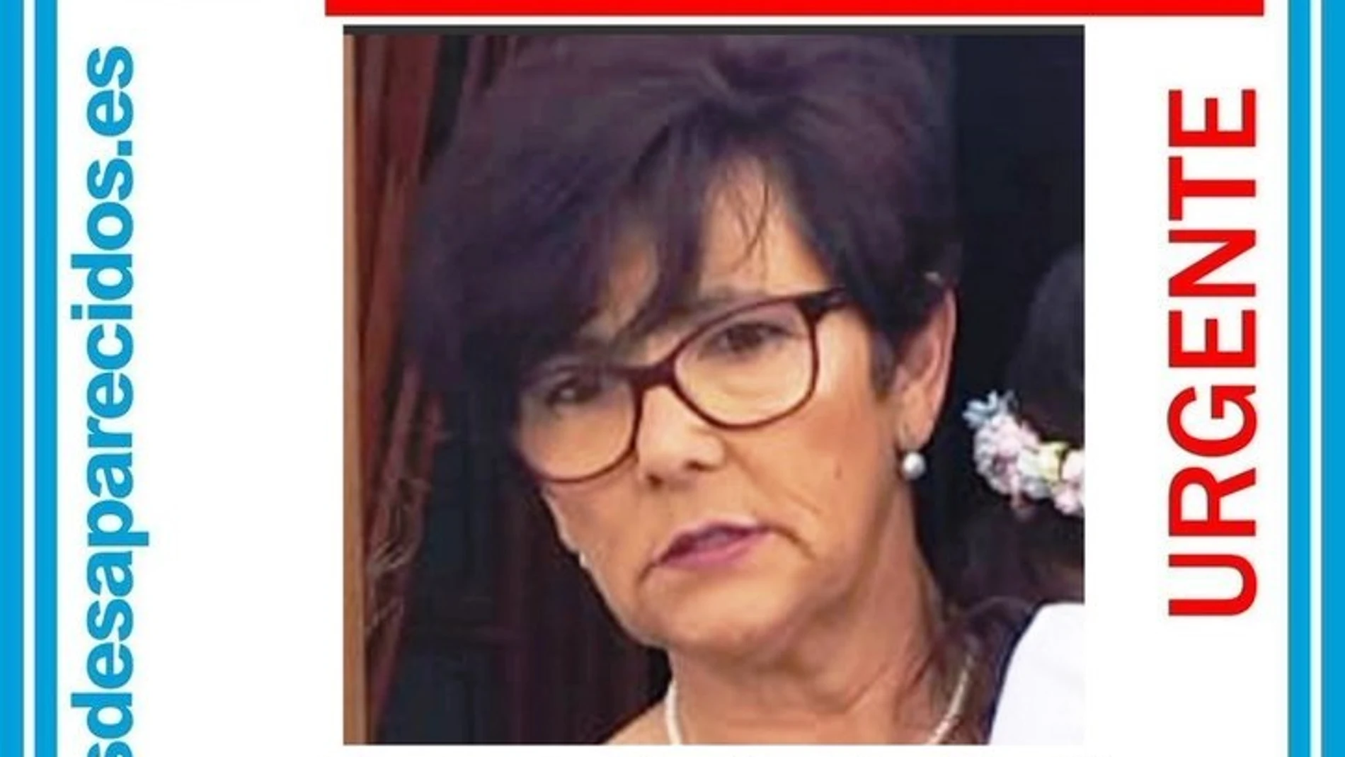 Encarnación Murillo, en un cartel de la Guardia Civil alertando de su desaparición Encarnación Murillo, en un cartel de la Guardia Civil alertando de su desaparición