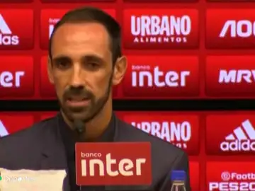 Juanfran, presentado con el Sao Paulo: "Cuando surgió la oportunidad no me lo pensé ni un minuto" Juanfran, presentado con el Sao Paulo: "Cuando surgió la oportunidad no me lo pensé ni un minuto"