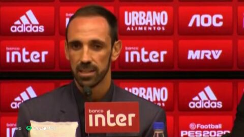 Juanfran, presentado con el Sao Paulo: "Cuando surgi&oacute; la oportunidad no me lo pens&eacute; ni un minuto"