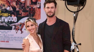 Elsa Pataky y sus hijos van al circo en su visita a Madrid