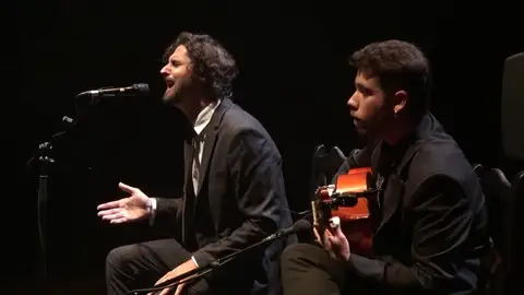 Matías López Expósito 'El Mati', ganador de la Lámpara Minera en la 59 edición del Cante de las Minas de La Unión Matías López Expósito 'El Mati', ganador de la Lámpara Minera en la 59 edición del Cante de las Minas de La Unión