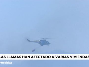 Los evacuados por el fuego de Gran Canaria, preocupados por estado de sus casas
