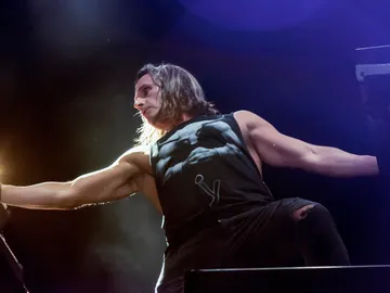 El músico español Nacho Cano durante el concierto del Festival Sonorama El músico español Nacho Cano durante el concierto del Festival Sonorama