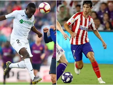 Djene Dakonam y Joao Félix Djene Dakonam y Joao Félix