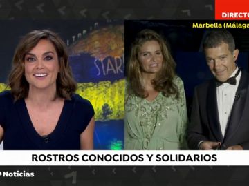 Antonio Banderas acude un año más a la gala solidaria de Starlite en Marbella 
