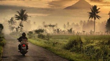 Joven australiano agrede a un motociclista en Bali