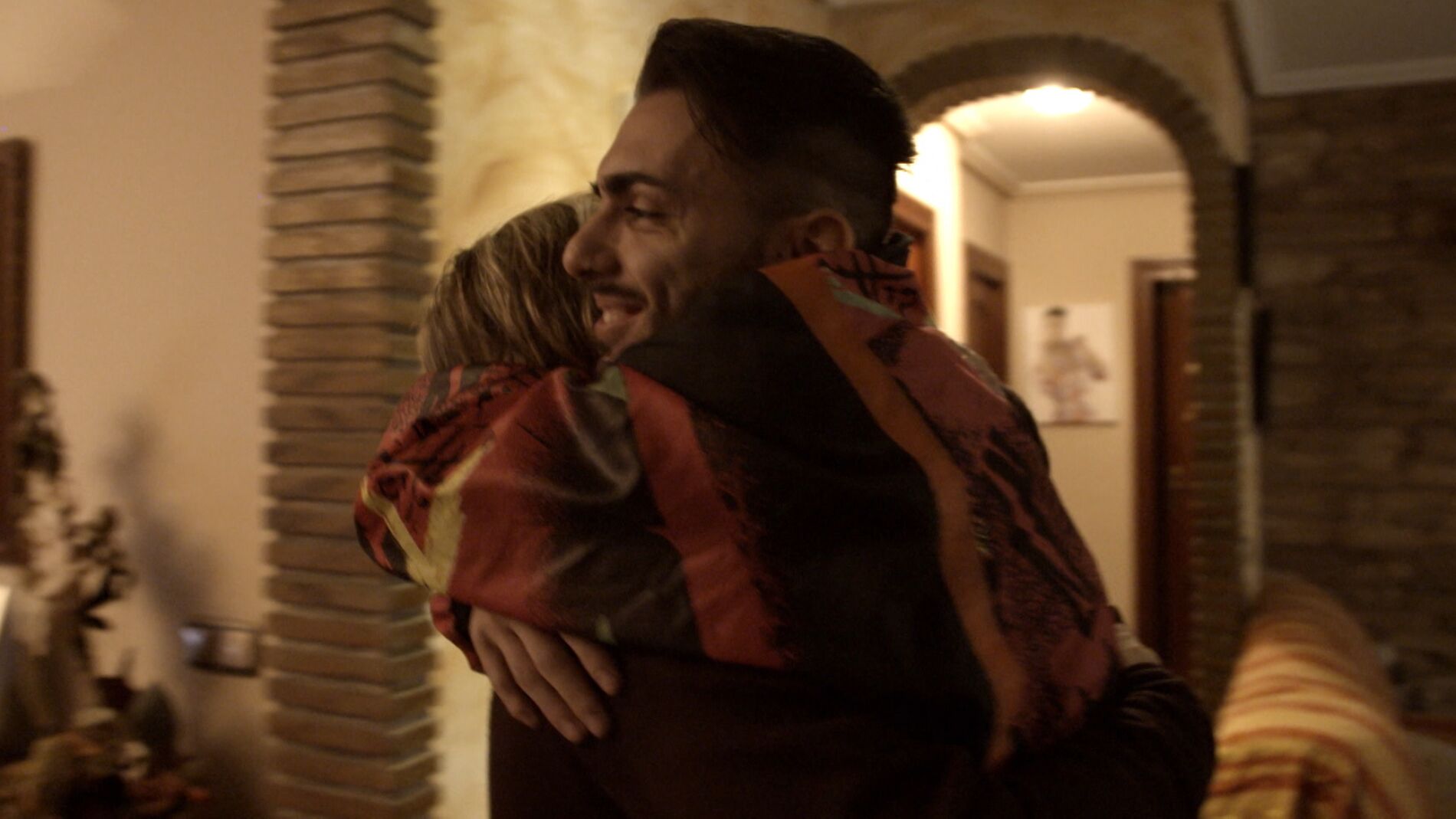 Juanjo y su madre en 'El Contenedor'