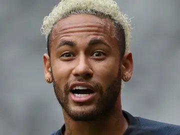 Neymar, con el PSG Neymar, con el PSG