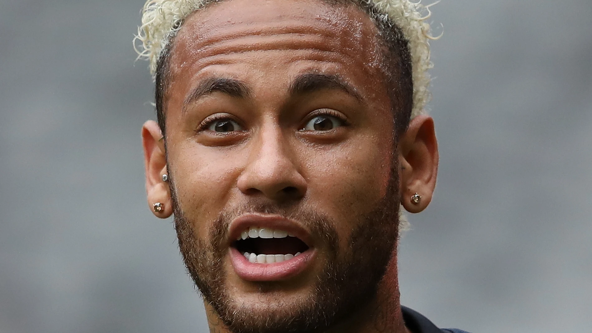 Neymar, con el PSG Neymar, con el PSG