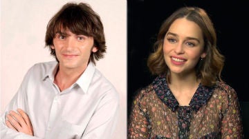 Fernando Tejero y Emilia Clarke Fernando Tejero y Emilia Clarke