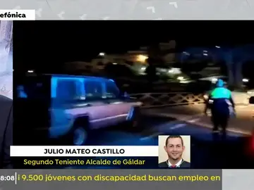 Las autoridades de Gáldar alertan de que el viento ha reactivado varios focos en Tejeda Las autoridades de Gáldar alertan de que el viento ha reactivado varios focos en Tejeda