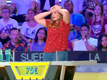 La mala suerte de Lorena en ‘La ruleta de la suerte’, cuando estaba a punto de ganar acababa perdiendo todo La mala suerte de Lorena en ‘La ruleta de la suerte’, cuando estaba a punto de ganar acababa perdiendo todo