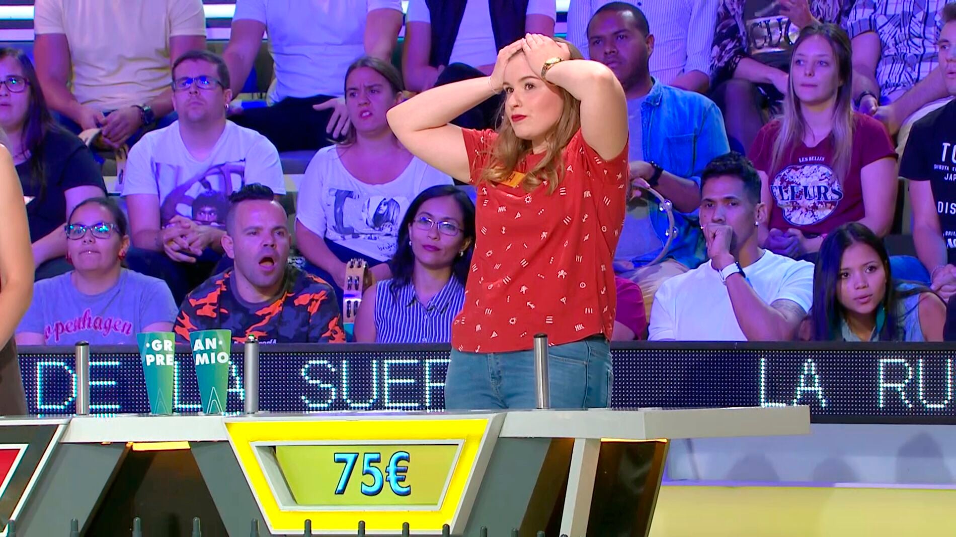 La mala suerte de Lorena en &lsquo;La ruleta de la suerte&rsquo;, cuando estaba a punto de ganar acababa perdiendo todo 