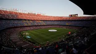 El Camp Nou, estadio del FC Barcelona El Camp Nou, estadio del FC Barcelona