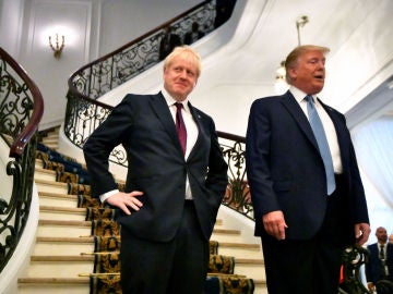 Boris Johnson y Donald Trump