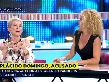 Karmele Marchante sobre las acusaciones a Plácido Domingo