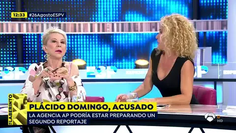 Karmele Marchante sobre las acusaciones a Plácido Domingo Karmele Marchante sobre las acusaciones a Plácido Domingo
