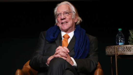 El actor Donald Sutherland