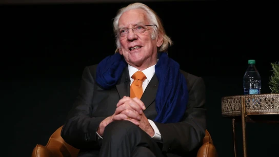 El actor Donald Sutherland El actor Donald Sutherland