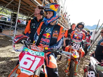 El piloto de MX2, Jorge Prado. El piloto de MX2, Jorge Prado.