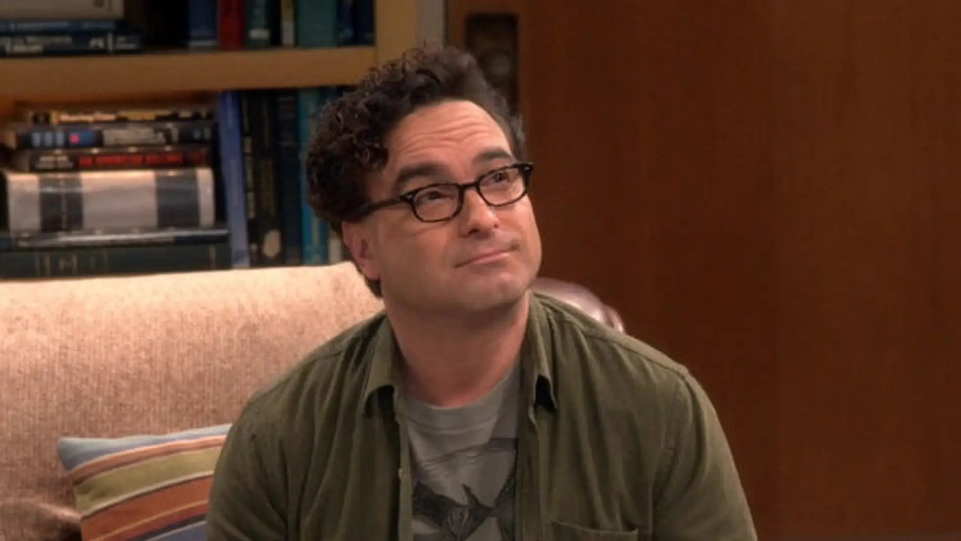 Leonard en 'The Big Bang Theory' interpretado por Johnny Galecki