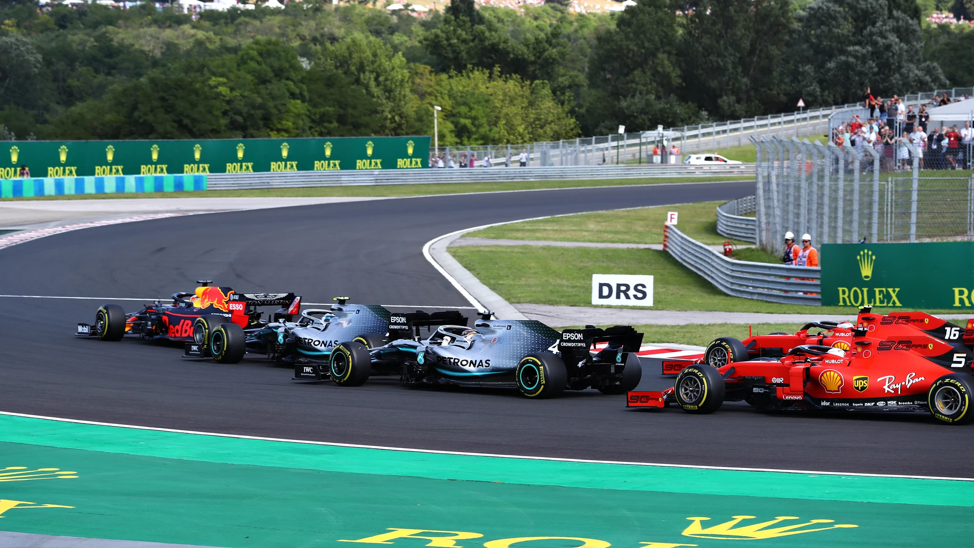 Coches de Fórmula 1 en el GP de Hungría Coches de Fórmula 1 en el GP de Hungría