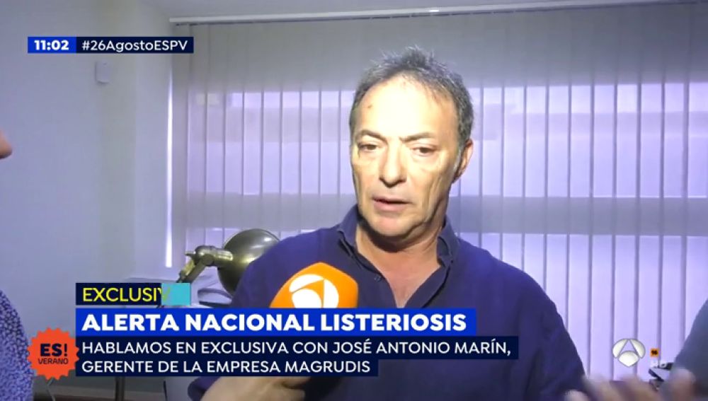 El gerente de Magrudis, sobre el brote de listeriosis: "Si hay bacterias en un quirófano, cómo no va a haber en mi fábrica"