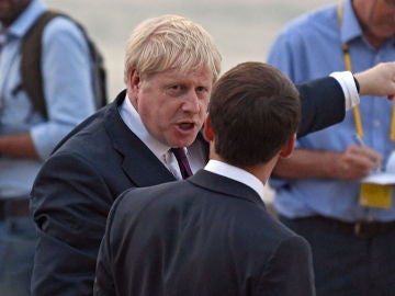 Boris Johnson y Pedro Sánchez