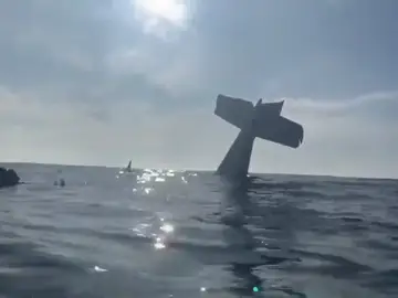 El esquiador David Lesh retransmite en directo cómo se estrella con su avión en el Pacífico El esquiador David Lesh retransmite en directo cómo se estrella con su avión en el Pacífico