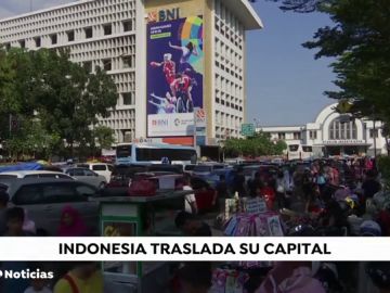 Indonesia trasladará su capital a la isla de Borneo porque Yakarta se hunde