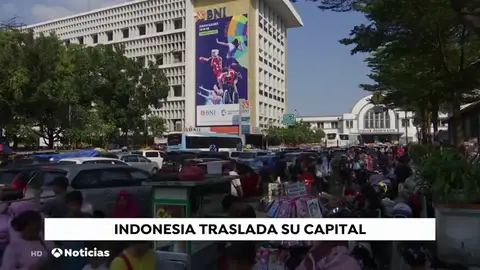 Indonesia trasladará su capital a la isla de Borneo porque Yakarta se hunde Indonesia trasladará su capital a la isla de Borneo porque Yakarta se hunde