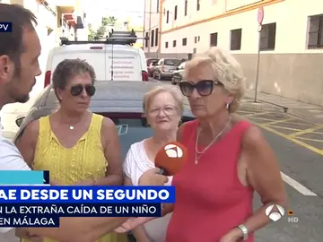 Un menor de seis años cae desde un segundo piso en Málaga Un menor de seis años cae desde un segundo piso en Málaga