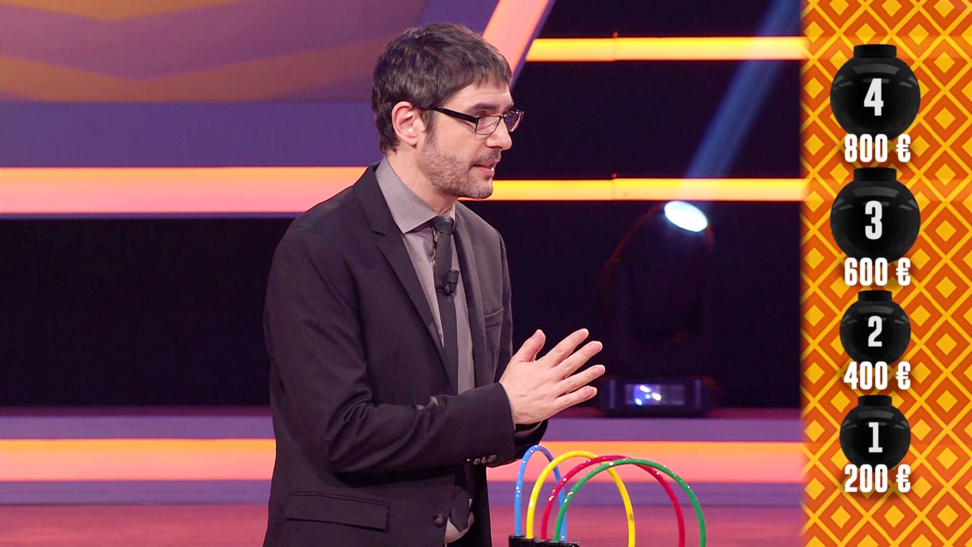 Las reiteraciones de Juanra Bonet con respecto a las reglas de '&iexcl;Boom!'