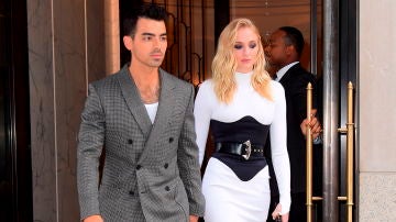 Joe Jonas y Sophie Turner a su llegada en los VMAs 2019