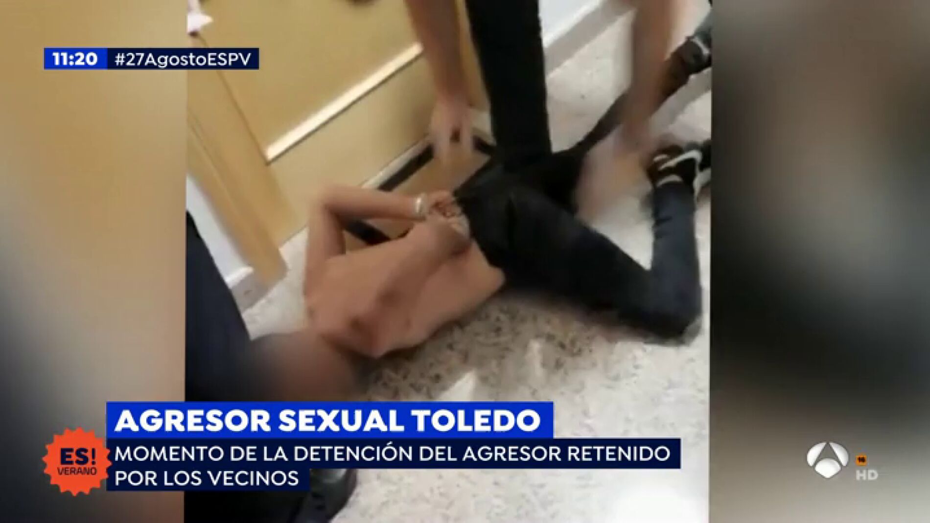 Agresor sexual en Toledo.