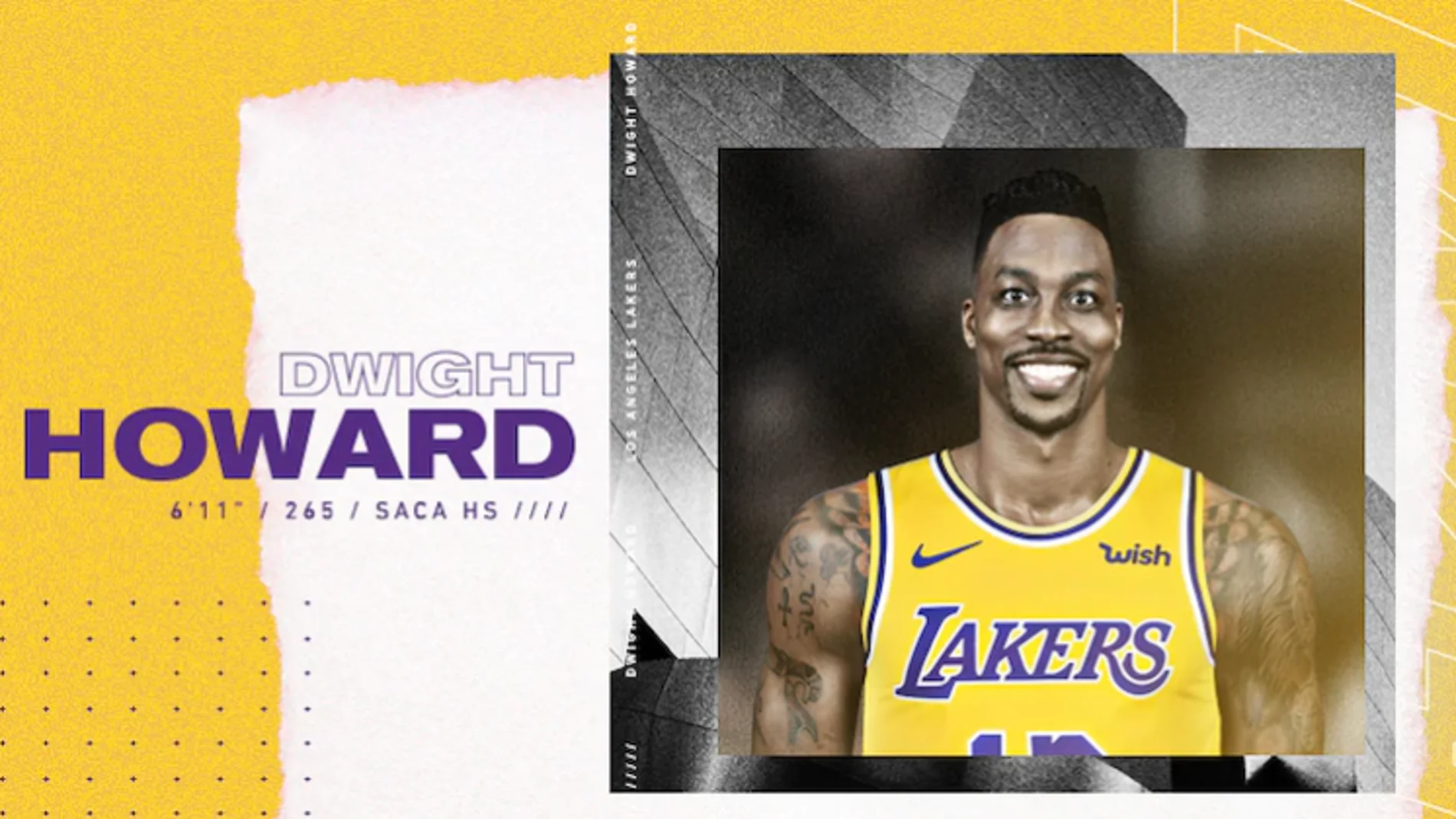 Howard ya es de los Lakers Howard ya es de los Lakers