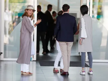 La infanta Elena y sus hijos La infanta Elena y sus hijos