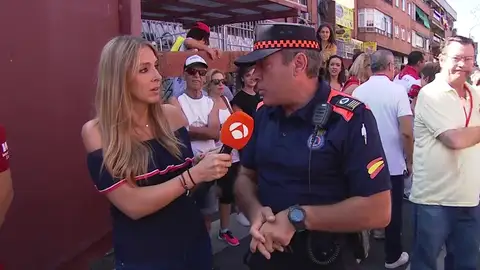 Nueve asistencias en el primer encierro de las fiestas de San Sebastián de los Reyes Nueve asistencias en el primer encierro de las fiestas de San Sebastián de los Reyes