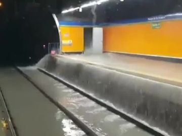 Inundaciones en el Metro de Madrid